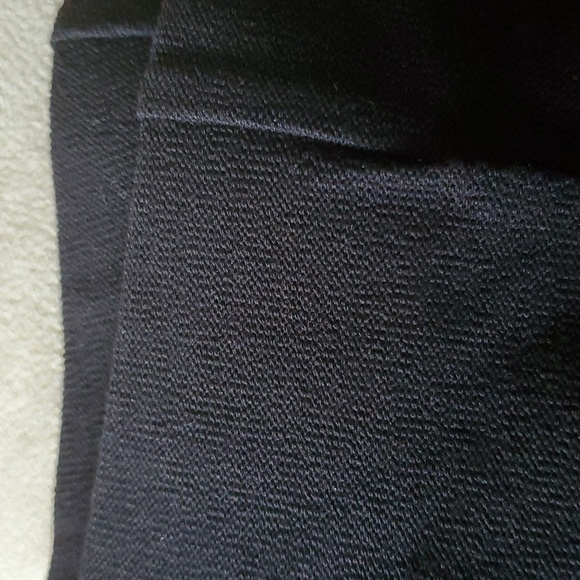 Eileen Fisher size xs pants elastic waist black pants pull-on wide wider… - Picture 6 of 6
